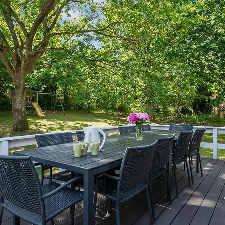 Ferienhaus Pool House By Fuglso Relaxation With Pool, And Nature Just Steps Away *