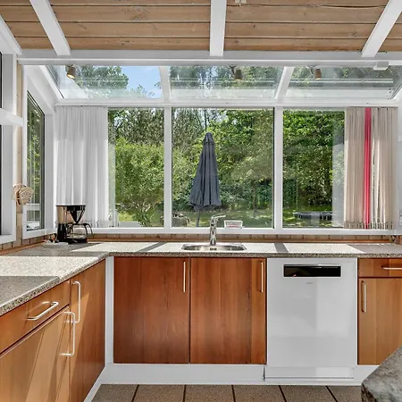 With A Pool For 8 People Near Fuglso Strand, *