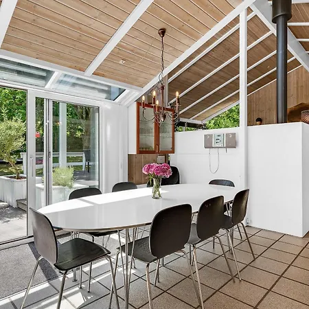 With A Pool For 8 People Near Fuglso Strand, *